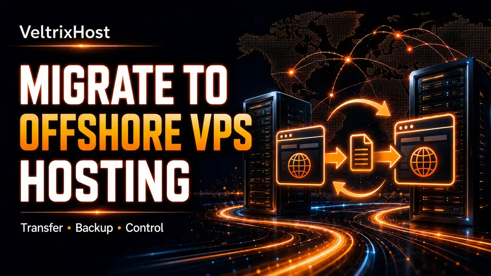 Migrate website to offshore VPS with files and database transfer
